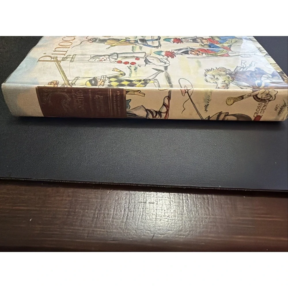 Adventures of Pinocchio Carlo Collodi Illustrated Junior Library Edition 1980